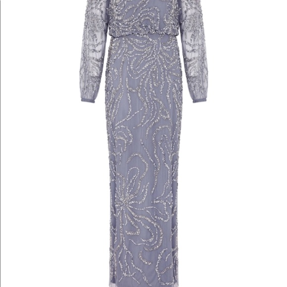 Adrianna papell, size 14, LS blouson dress, NWT - Picture 4 of 8